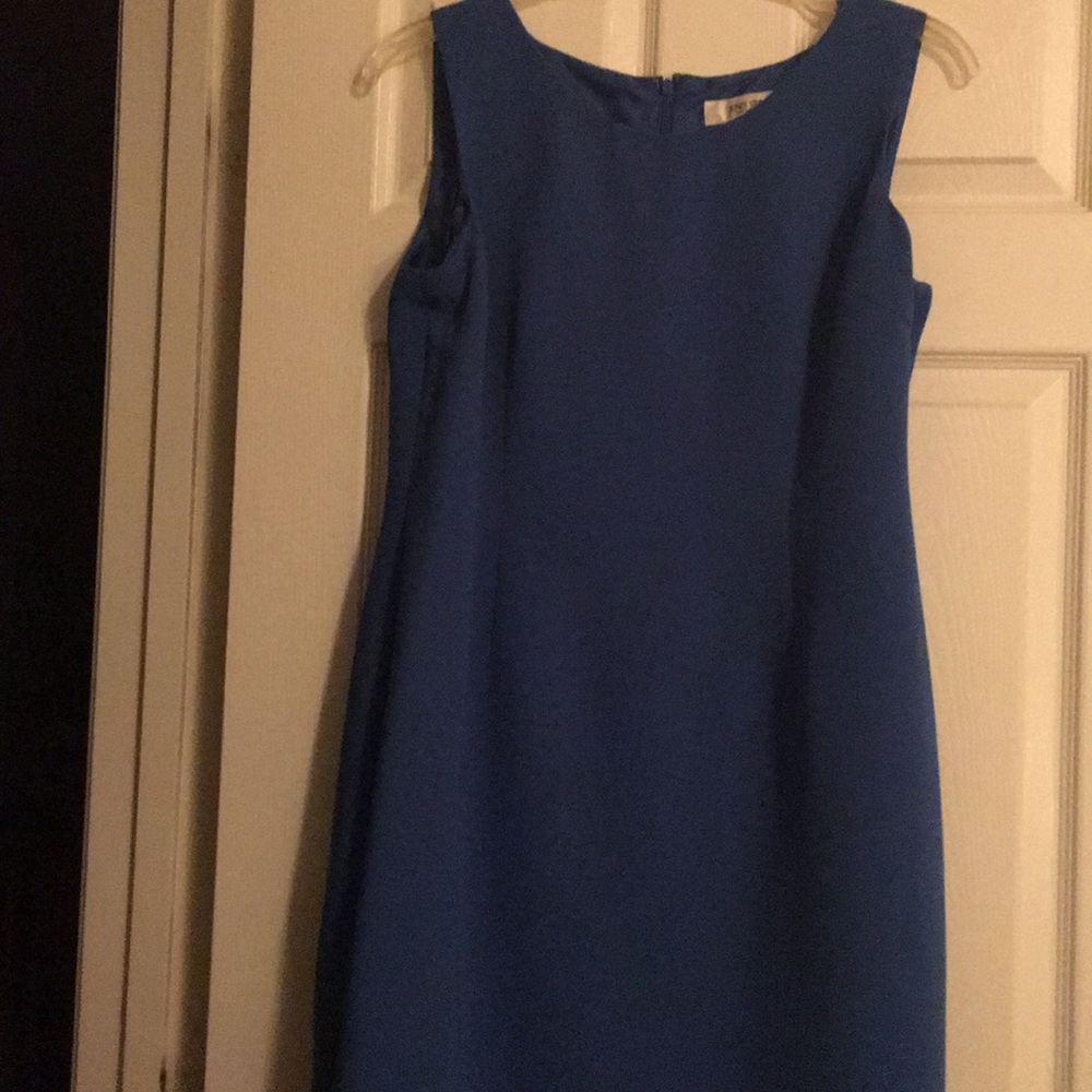 Blue Sheath Dress by Jones Studio, sz 14